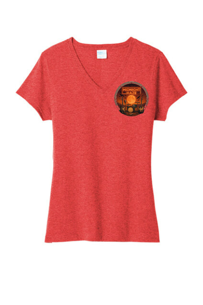 Ladies - "It's All Good" by Terry McGregor V-Neck Shirt