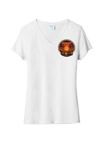 Ladies - "It's All Good" by Terry McGregor V-Neck Shirt