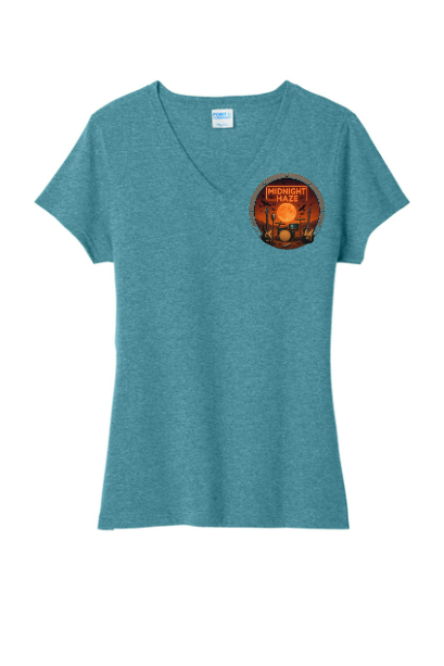 Ladies - "It's All Good" by Terry McGregor V-Neck Shirt